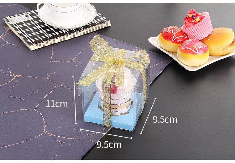 透明pp糕點包裝盒