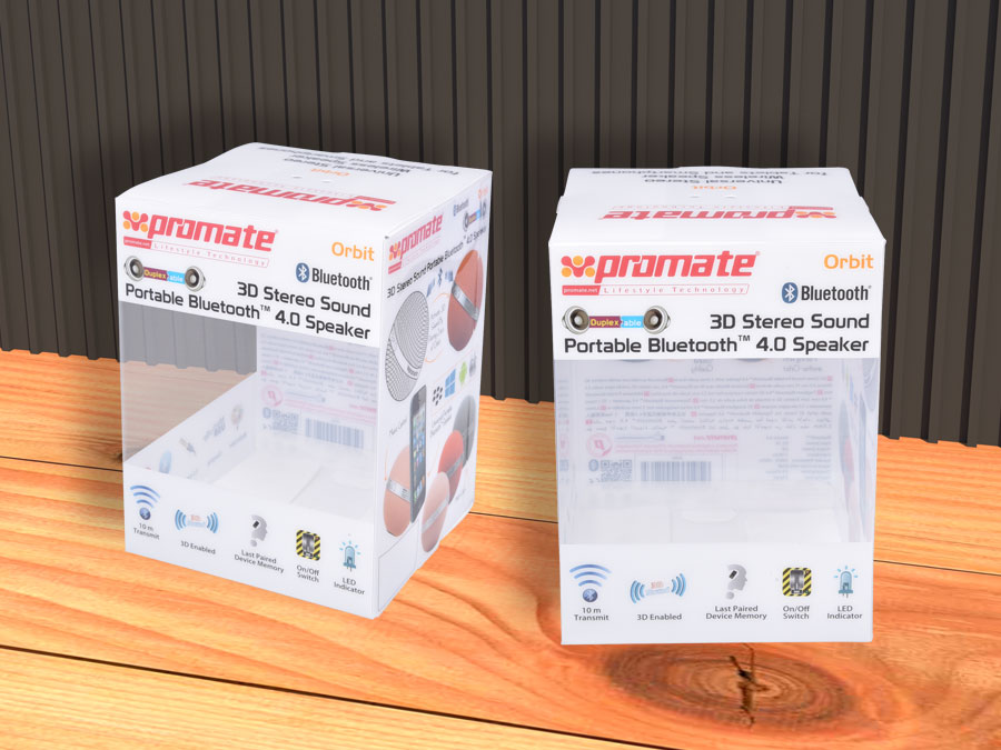 迷你音箱透明包裝盒